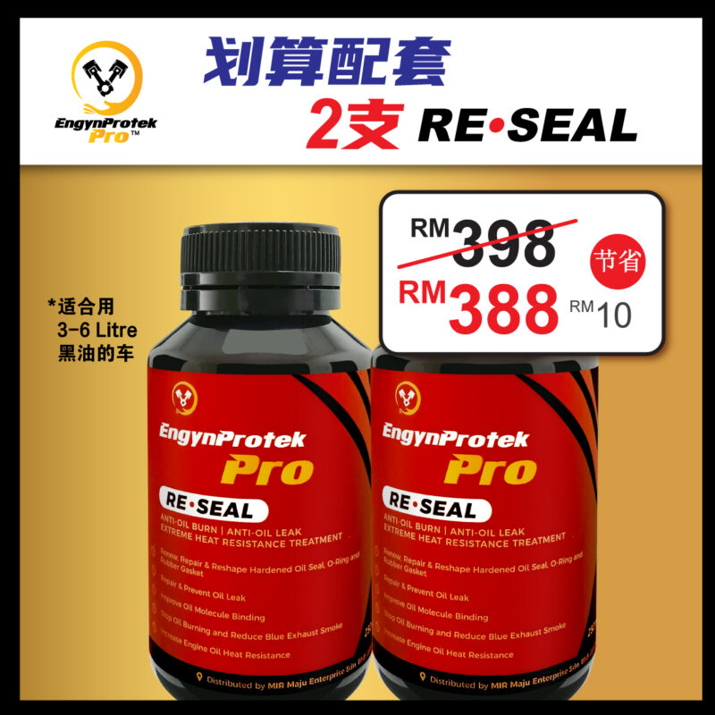 [2支优惠] RESEAL 引擎保养护理油
